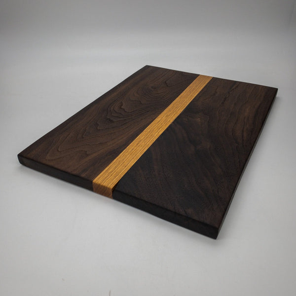 Walnut and Oak Serving/Cutting Board