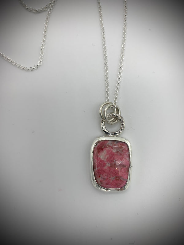 Thulite Necklace - Jewelry Edgecomb Potters