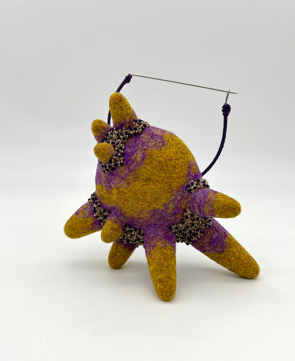 Starburst Urchin Spike Brooch