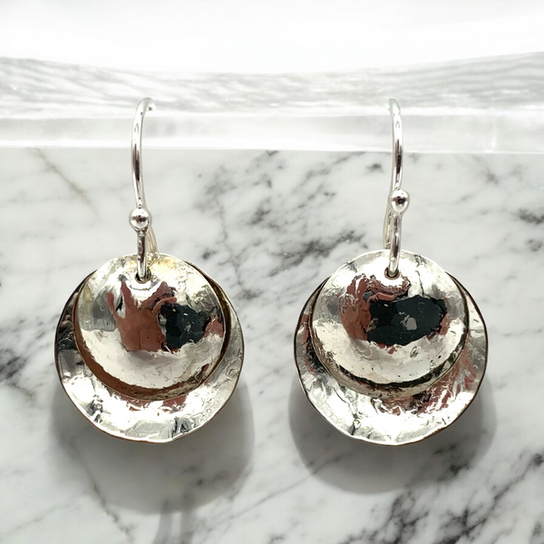 Dangling Eclipse Earrings