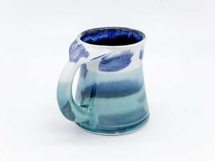 Whale Tail Mug, Large - Pottery Edgecomb Potters