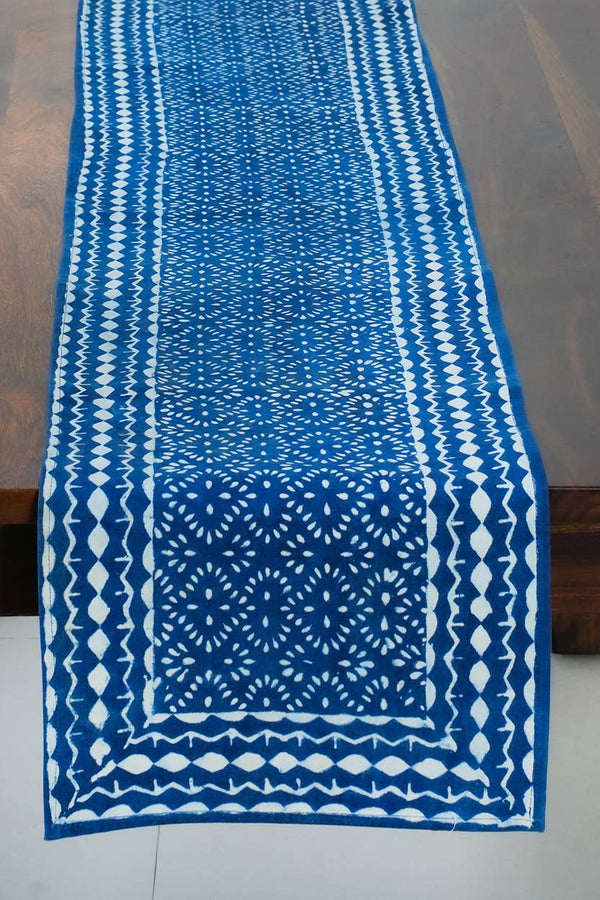 Indigo Table Runner