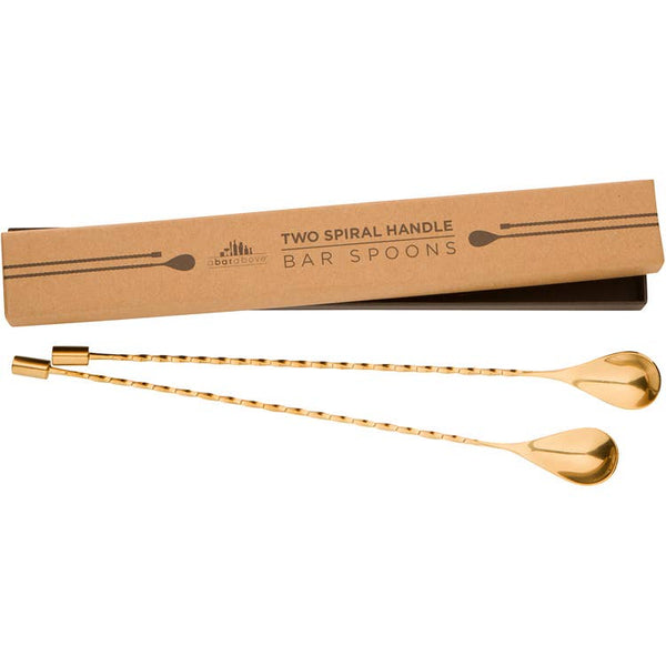 Gold Finish Bar Spoons