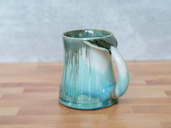 Whale Tail Mug, large - Edgecomb Potters