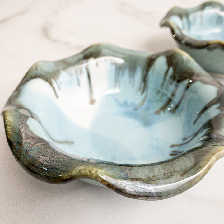 Mini Ruffle Bowl - Pottery Edgecomb Potters