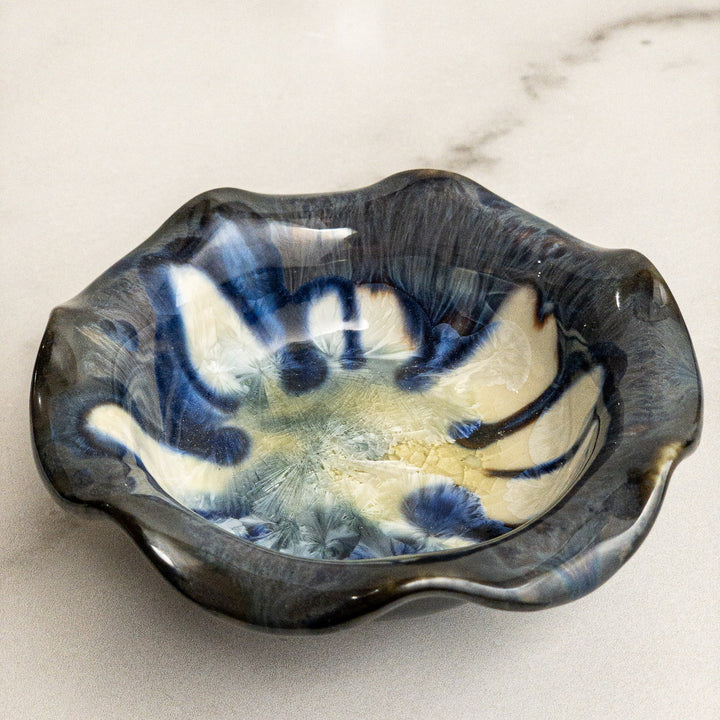 Mini Ruffle Bowl - Pottery Edgecomb Potters