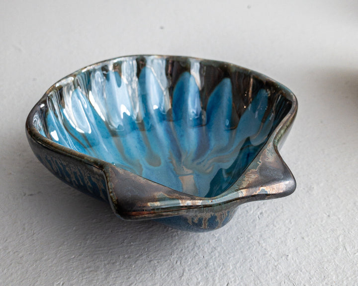 Puff Shell Dish - Pottery Edgecomb Potters