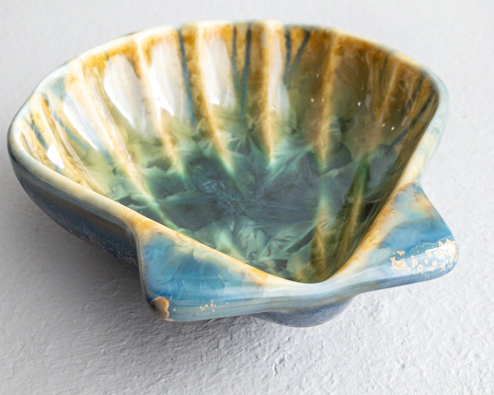 Puff Shell Dish - Pottery Edgecomb Potters