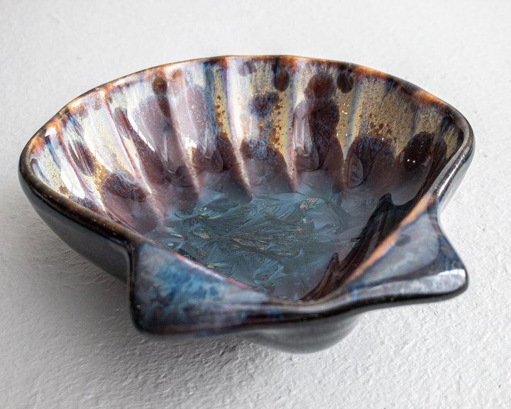 Puff Shell Dish - Pottery Edgecomb Potters