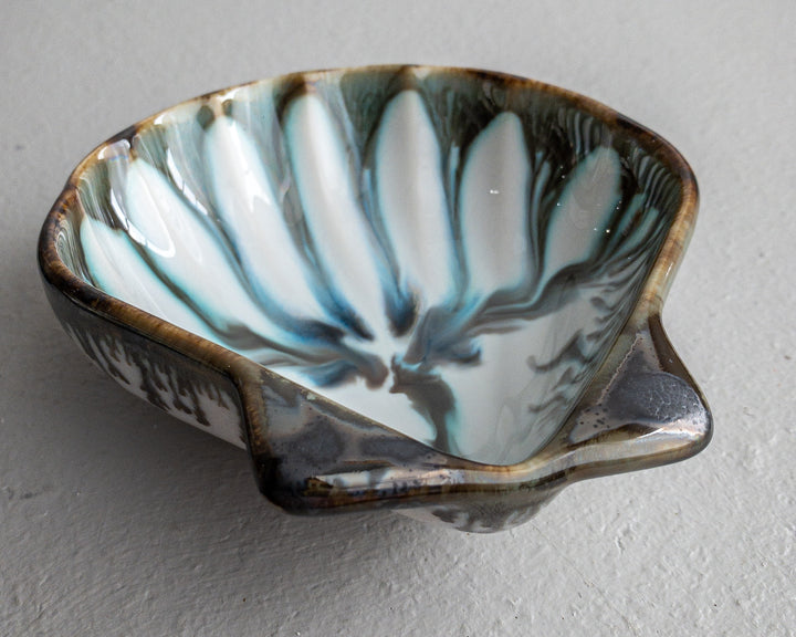 Puff Shell Dish - Pottery Edgecomb Potters